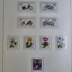 Collection timbres d'Allemagne Berlin 1948-1990 en album lux. Collection timbres d'Allemagne Berlin 1948-1990 en album lux.