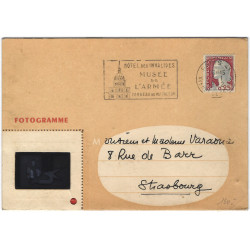 Fotogramme de vœux Paris 6-1-1962 pour Strasbourg.