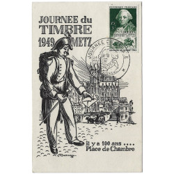 Choiseul timbre de France N°828 oblitéré sur carte maximum.