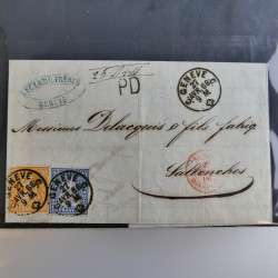 Lot de 72 lettres, commémoratifs du monde 1839-1952 en un album. Lot de 72 lettres, commémoratifs du monde 1839-1952 en un album.