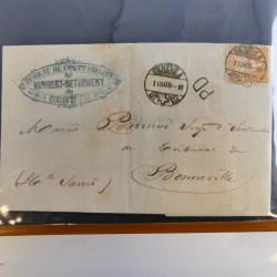 Lot de 72 lettres, commémoratifs du monde 1839-1952 en un album. Lot de 72 lettres, commémoratifs du monde 1839-1952 en un album.