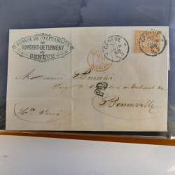 Lot de 72 lettres, commémoratifs du monde 1839-1952 en un album. Lot de 72 lettres, commémoratifs du monde 1839-1952 en un album.