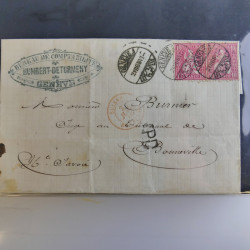 Lot de 72 lettres, commémoratifs du monde 1839-1952 en un album. Lot de 72 lettres, commémoratifs du monde 1839-1952 en un album.