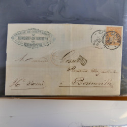 Lot de 72 lettres, commémoratifs du monde 1839-1952 en un album. Lot de 72 lettres, commémoratifs du monde 1839-1952 en un album.