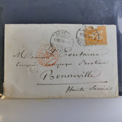 Lot de 72 lettres, commémoratifs du monde 1839-1952 en un album. Lot de 72 lettres, commémoratifs du monde 1839-1952 en un album.