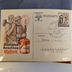 Lot de 72 lettres, commémoratifs du monde 1839-1952 en un album. Lot de 72 lettres, commémoratifs du monde 1839-1952 en un album.