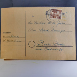 Lot de 72 lettres, commémoratifs du monde 1839-1952 en un album. Lot de 72 lettres, commémoratifs du monde 1839-1952 en un album.