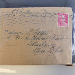 Lot de 72 lettres, commémoratifs du monde 1839-1952 en un album. Lot de 72 lettres, commémoratifs du monde 1839-1952 en un album.