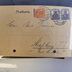 Lot de 72 lettres, commémoratifs du monde 1839-1952 en un album. Lot de 72 lettres, commémoratifs du monde 1839-1952 en un album.