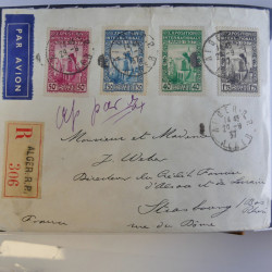 Lot de 72 lettres, commémoratifs du monde 1839-1952 en un album. Lot de 72 lettres, commémoratifs du monde 1839-1952 en un album.