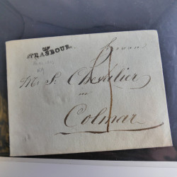 Lot de 100 lettres, plis de France 1813-1938 en un album. Lot de 100 lettres, plis de France 1813-1938 en un album.