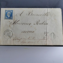 Lot de 100 lettres, plis de France 1813-1938 en un album. Lot de 100 lettres, plis de France 1813-1938 en un album.