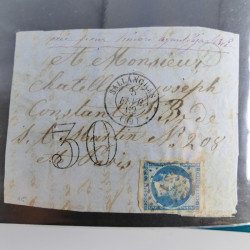 Lot de 100 lettres, plis de France 1813-1938 en un album. Lot de 100 lettres, plis de France 1813-1938 en un album.