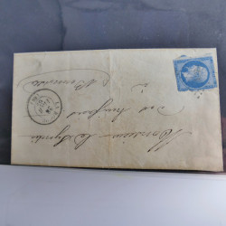 Lot de 100 lettres, plis de France 1813-1938 en un album. Lot de 100 lettres, plis de France 1813-1938 en un album.