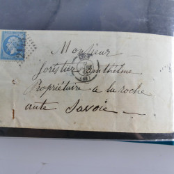 Lot de 100 lettres, plis de France 1813-1938 en un album. Lot de 100 lettres, plis de France 1813-1938 en un album.