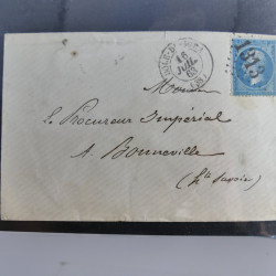 Lot de 100 lettres, plis de France 1813-1938 en un album. Lot de 100 lettres, plis de France 1813-1938 en un album.