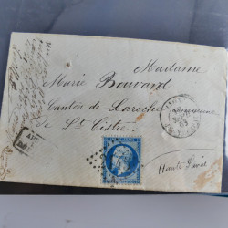 Lot de 100 lettres, plis de France 1813-1938 en un album. Lot de 100 lettres, plis de France 1813-1938 en un album.