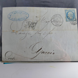 Lot de 100 lettres, plis de France 1813-1938 en un album. Lot de 100 lettres, plis de France 1813-1938 en un album.