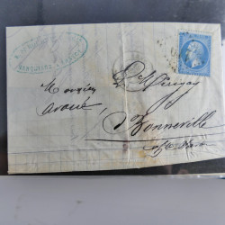 Lot de 100 lettres, plis de France 1813-1938 en un album. Lot de 100 lettres, plis de France 1813-1938 en un album.