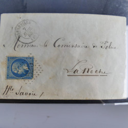 Lot de 100 lettres, plis de France 1813-1938 en un album. Lot de 100 lettres, plis de France 1813-1938 en un album.