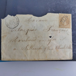 Lot de 100 lettres, plis de France 1813-1938 en un album. Lot de 100 lettres, plis de France 1813-1938 en un album.