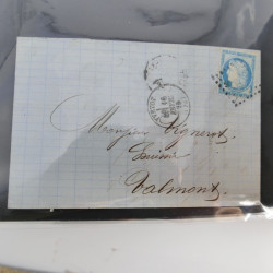 Lot de 100 lettres, plis de France 1813-1938 en un album. Lot de 100 lettres, plis de France 1813-1938 en un album.