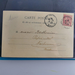 Lot de 100 lettres, plis de France 1813-1938 en un album. Lot de 100 lettres, plis de France 1813-1938 en un album.