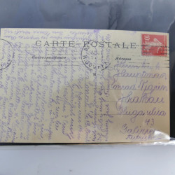 Lot de 100 lettres, plis de France 1813-1938 en un album. Lot de 100 lettres, plis de France 1813-1938 en un album.