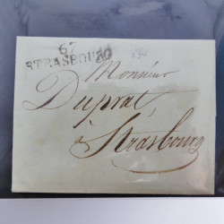 Lot de 100 lettres, plis de France 1813-1938 en un album. Lot de 100 lettres, plis de France 1813-1938 en un album.