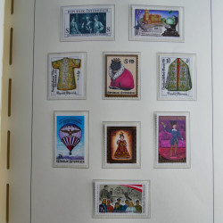 Collection timbres d'Autriche 2000-2018 neuf** en album lux. Collection timbres d'Autriche 2000-2018 neuf** en album lux.