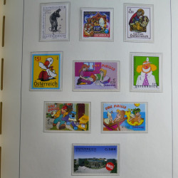 Collection timbres d'Autriche 2000-2018 neuf** en album lux. Collection timbres d'Autriche 2000-2018 neuf** en album lux.