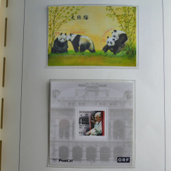 Collection timbres d'Autriche 2000-2018 neuf** en album lux. Collection timbres d'Autriche 2000-2018 neuf** en album lux.