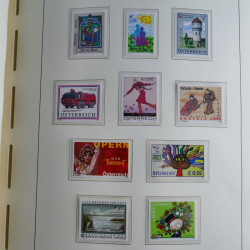 Collection timbres d'Autriche 2000-2018 neuf** en album lux. Collection timbres d'Autriche 2000-2018 neuf** en album lux.