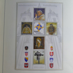 Collection timbres d'Autriche 2000-2018 neuf** en album lux. Collection timbres d'Autriche 2000-2018 neuf** en album lux.