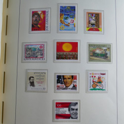 Collection timbres d'Autriche 2000-2018 neuf** en album lux. Collection timbres d'Autriche 2000-2018 neuf** en album lux.