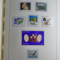 Collection timbres d'Autriche 2000-2018 neuf** en album lux. Collection timbres d'Autriche 2000-2018 neuf** en album lux.