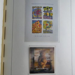 Collection timbres d'Autriche 2000-2018 neuf** en album lux. Collection timbres d'Autriche 2000-2018 neuf** en album lux.