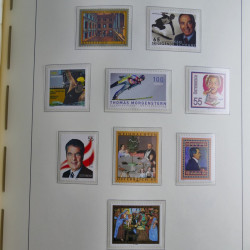 Collection timbres d'Autriche 2000-2018 neuf** en album lux. Collection timbres d'Autriche 2000-2018 neuf** en album lux.