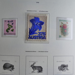 Collection timbres d'Autriche 2000-2018 neuf** en album lux. Collection timbres d'Autriche 2000-2018 neuf** en album lux.