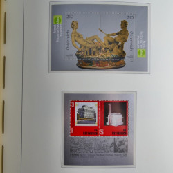 Collection timbres d'Autriche 2000-2018 neuf** en album lux. Collection timbres d'Autriche 2000-2018 neuf** en album lux.