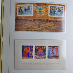 Collection timbres d'Autriche 2000-2018 neuf** en album lux. Collection timbres d'Autriche 2000-2018 neuf** en album lux.