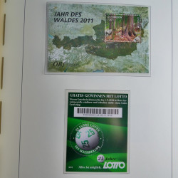 Collection timbres d'Autriche 2000-2018 neuf** en album lux. Collection timbres d'Autriche 2000-2018 neuf** en album lux.