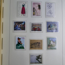 Collection timbres d'Autriche 2000-2018 neuf** en album lux. Collection timbres d'Autriche 2000-2018 neuf** en album lux.