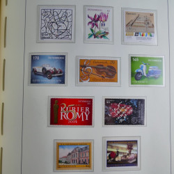 Collection timbres d'Autriche 2000-2018 neuf** en album lux. Collection timbres d'Autriche 2000-2018 neuf** en album lux.