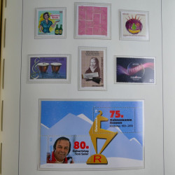 Collection timbres d'Autriche 2000-2018 neuf** en album lux. Collection timbres d'Autriche 2000-2018 neuf** en album lux.