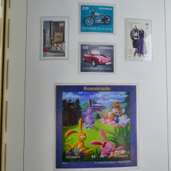 Collection timbres d'Autriche 2000-2018 neuf** en album lux. Collection timbres d'Autriche 2000-2018 neuf** en album lux.