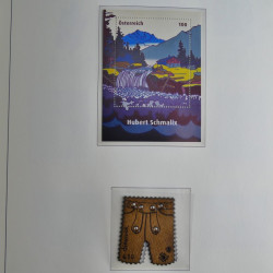 Collection timbres d'Autriche 2000-2018 neuf** en album lux. Collection timbres d'Autriche 2000-2018 neuf** en album lux.