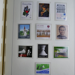 Collection timbres d'Autriche 2000-2018 neuf** en album lux. Collection timbres d'Autriche 2000-2018 neuf** en album lux.