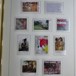Collection timbres d'Autriche 2000-2018 neuf** en album lux. Collection timbres d'Autriche 2000-2018 neuf** en album lux.