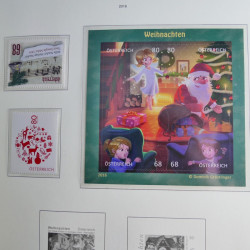 Collection timbres d'Autriche 2000-2018 neuf** en album lux. Collection timbres d'Autriche 2000-2018 neuf** en album lux.